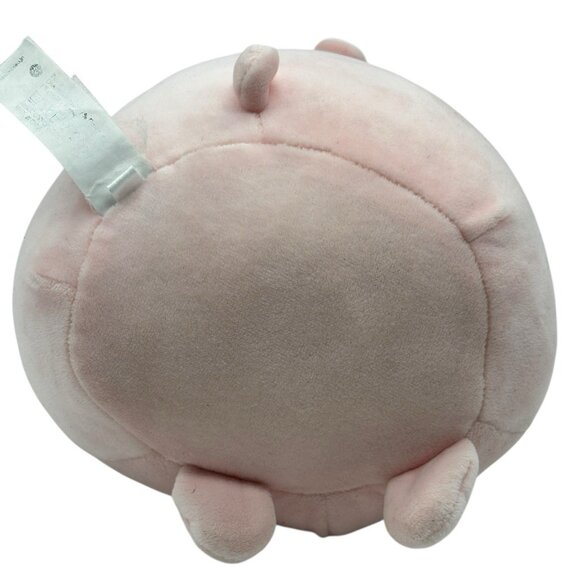 Miniso Fat Bunny Rabbit Plush 10" Pink Squishy Round Stuffed Animal - Picture 7 of 10